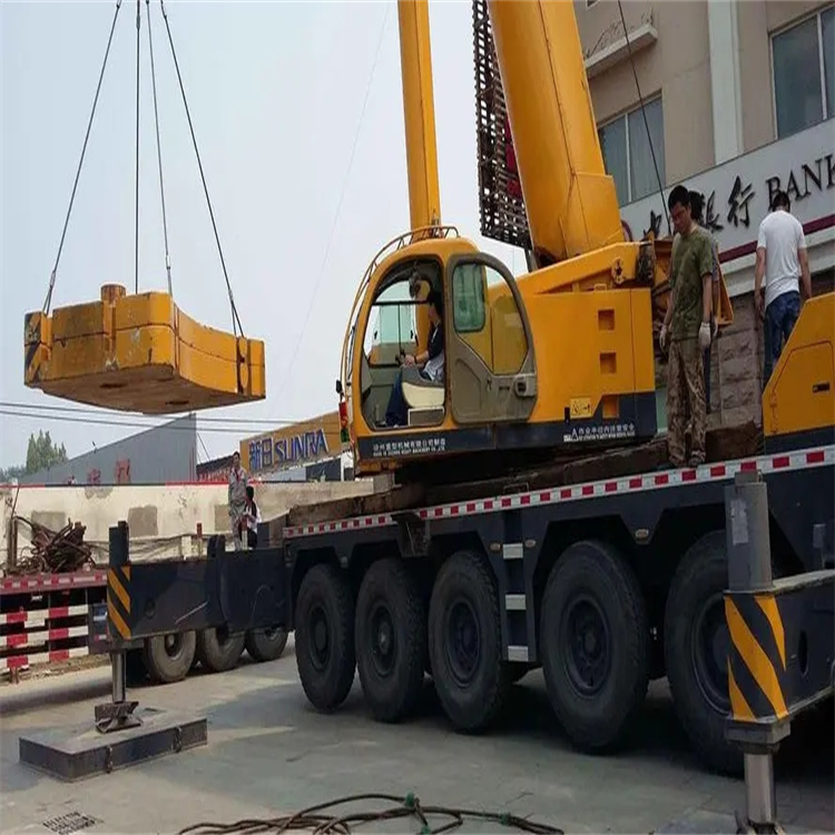 港北当地吊车出租|机器吊装|75吨|工厂搬迁服务